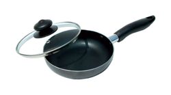 Bene Casa Aluminum Fry Pan 6 in. Black