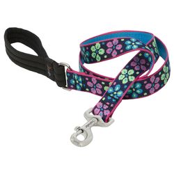 Lupine Pet Original Designs Multicolor Flower Power Nylon Dog Leash
