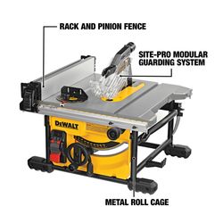 DeWalt 15 amps Corded 8-1/4 in. Compact Table Saw Tool Only