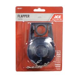 Ace Toilet Flapper Black Rubber