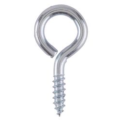 Ace 3/16 in. D X 1-5/8 in. L Zinc-Plated Steel Screw Eye 60 lb. cap. 6 pk