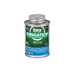 Oatey Irrigation Blue Solvent Cement For PVC 4 fl. oz.
