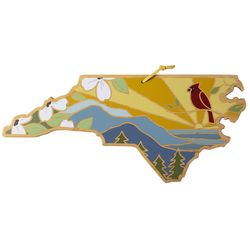 Totally Bamboo 18 in. L X 8 in. W X 0.63 in. Bamboo North Carolina Serving & Cutting Board 1 pk