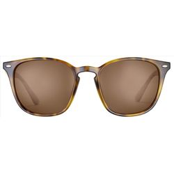 Flying Fisherman Muriel Sunglasses Unisex Matte Tortoise Frame Amber Lens Polarized