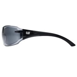 CAT Anti-Fog Shield Safety Glasses Smoke Lens Black Frame 1 each