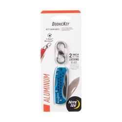 Nite Ize DoohicKey Stainless Steel Blue S-Biner Keychain Knife