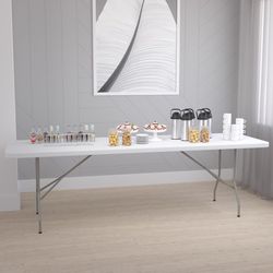 Flash Furniture Classic 30 in. W X 96 in. L Rectangular Folding Table