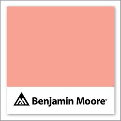Benjamin Moore Paradise Peach 011