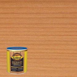 Cabot Australian Timber Oil Low VOC Transparent Amberwood Oil-Based Alkyd Australian Timber Oil 1 qt