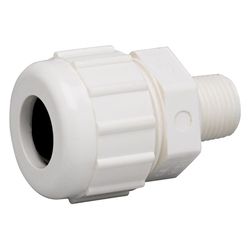 Homewerks Schedule 40 3/4 in. Compression X 3/4 in. D MPT PVC Male Adapter 1 pk