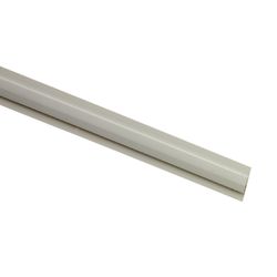 Sequentia Crane Composites .10 in. H X 96 in. L Prefinished White Polypropylene Molding