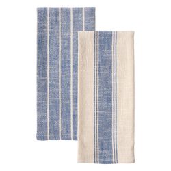 KAF Home Navy Cotton Kitchen Towel