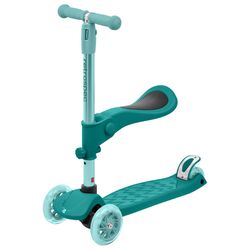 Retrospec Chipmunk Plus Unisex 3-Wheel Kick Scooter Blue Ridge