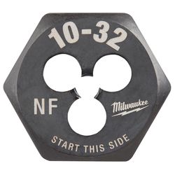 Milwaukee SAE 10-32 Hex Threading Die