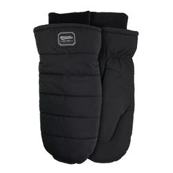Watson Gloves M Taslon Puffer Mitt Black Cold Weather Gloves