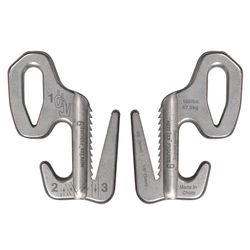 Nite Ize Figure 9 3 in. L Silver Twisted Plastic Tie-Down Rope