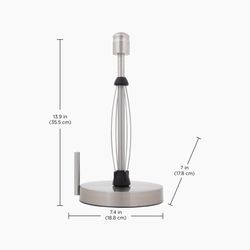 Kamenstein Stainless Steel Paper Towel Holder 13.25 in. H X 7 in. W X 7.17 in. L