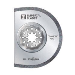 Imperial Blades Starlock 2-5/16 in. L Diamond Grit Segmented Round Oscillating Saw Blade 1 pk