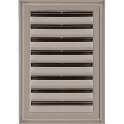 Builders Edge 12 in. W X 18 in. L Clay Copolymer Gable Vent