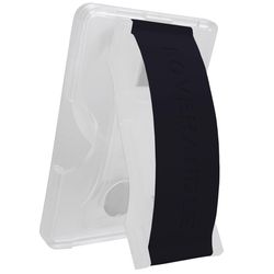 LoveHandle Black Black on Clear Cell Phone Wallet For All Mobile Devices