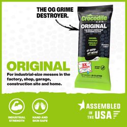 Crocodile Cloth Original Cleaning Cloth 15 in. W X 10 in. L 10 wipes 1 pk