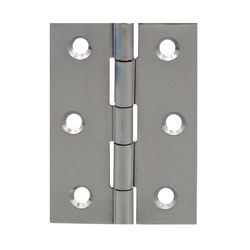 Seachoice Stainless Steel 1-5/8 in. L X 2-1/2 in. W Butt Hinges