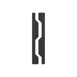 Gator Magnetics Edge Caps Black Metal/Steel Drywall Garage Kit 2 pk