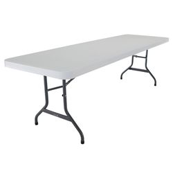 Lifetime 30 in. W X 96 in. L Rectangular Folding Table
