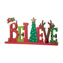 Glitzhome Believe Table Decor 7 in.