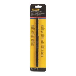General 8-1/2 in. L X 7/16 in. W High Carbon Steel Assorted Thread Repair File 1 pc