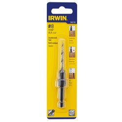 IRWIN 3/8 in. X 11/64 in. D X 4 in. L High Speed Steel Wood Countersink 1 pc