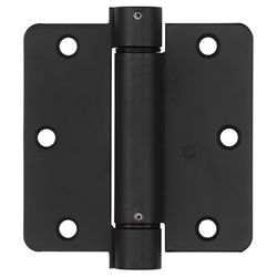 National Hardware 3-1/2 in. L Oil Rubbed Bronze Spring Hinge 1 pk