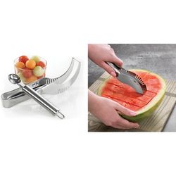 Gia's Kitchen Silver Stainless Steel Watermelon Tool