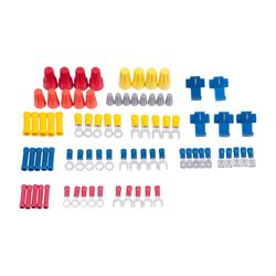 Gardner Bender WireGard 22-10 Ga. Insulated Wire Wire Connector Multicolored 80 pk