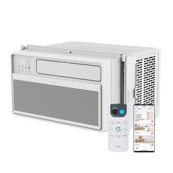 TCL Q-Series 10000 BTU 115 V WIFI Window Air Conditioner w/Remote 450 sq ft