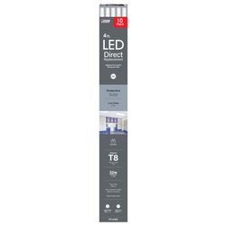 Feit Plug & Play T8 Cool White 47.4 in. G13 Linear LED Lamp 32 Watt Equivalence 10 pk