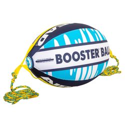 Airhead Booster PVC Inflatable Yellow Ball Tow Rope 60 ft. L