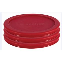Anchor Hocking Red Reusable Lid 3 pk