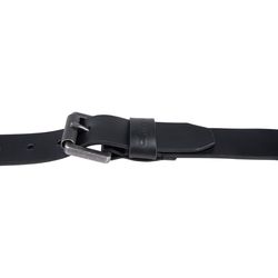 Carhartt Elastic/Leather/Metal Roller Belt 46 in. W Black
