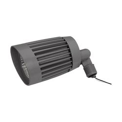 Sigma Engineered Solutions Switch Controlled LED Gray Outdoor Floodlight Hardwired