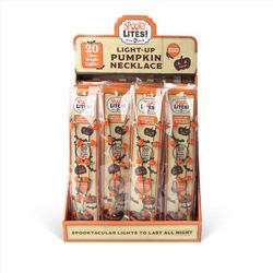 Spooky Lites LED Pumpkin Necklace 1 pk