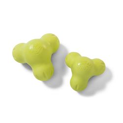 West Paw Zogoflex For Dog Green Plastic Tux Dog Treat Toy/Dispenser Small 1 pk