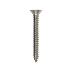 HILLMAN No. 14 Ga. X 2 in. L Phillips Flat Head Sheet Metal Screws 100 pk