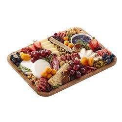 Farberware 14 in. L X 11 in. W Acacia Wood Charcuterie Board