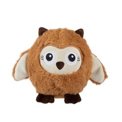 Pet Shop by Fringe Studio For Dog Brown Rubber Don't Ruffle My Feathers Dog Toy 1 pk