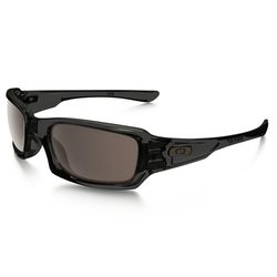 Oakley Fives Squared Sunglasses Unisex Gray Smoke Frame Gray Lens