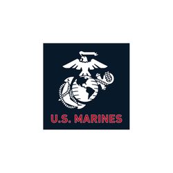 P Graham Dunn 6 in. H X 6 in. L Multicolored Wood US Marines Block