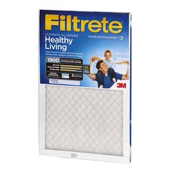 Filtrete 20 in. W X 24 in. H X 1 in. Polypropylene 1900 MPR Pleated Allergen Air Filter 1 pk