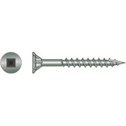 Simpson Strong-Tie No. 9 X 1-5/8 in. L Square Galvanized Coarse Cement Board Screws 1500 pk