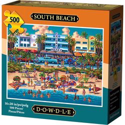 Dowdle Puzzle South Beach Multicolored 500 pc